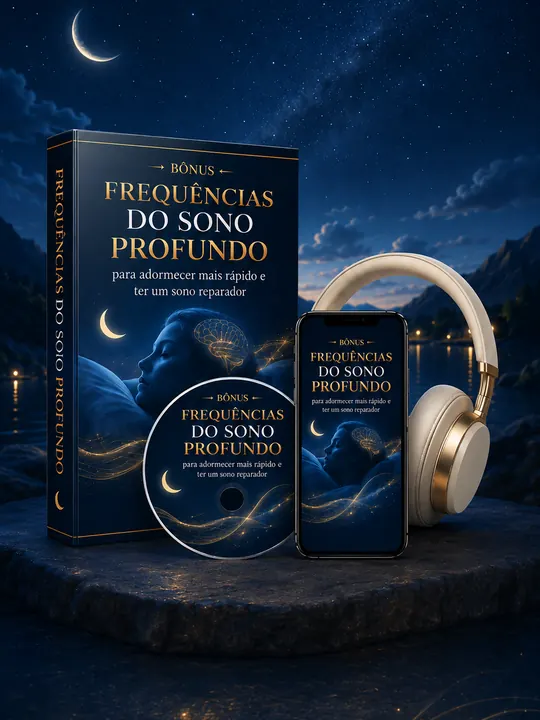 Mockup do bônus Frequências do Sono Profundo