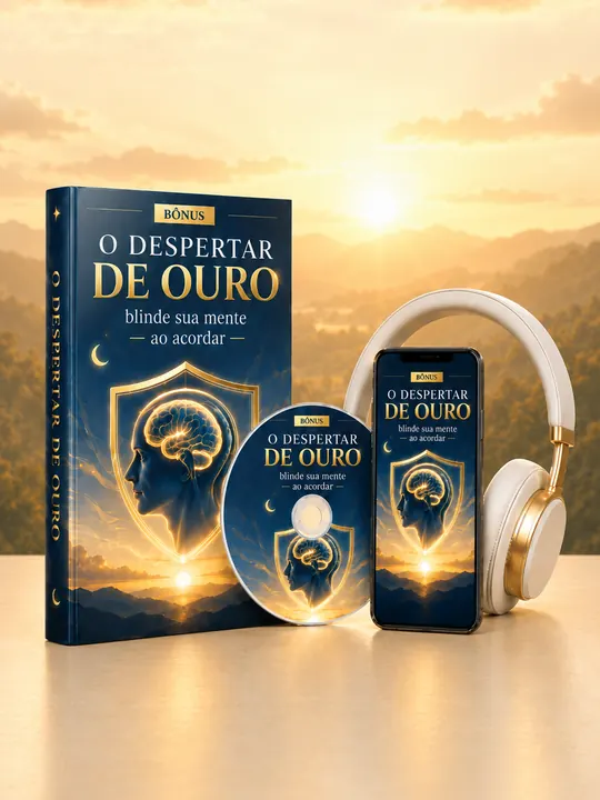 Mockup do bônus O Despertar de Ouro