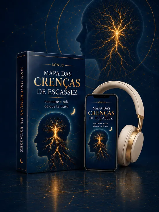 Mockup do bônus Mapa das Crenças de Escassez